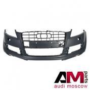 Бампер передний с омывателем фар Audi Q7 (2007-2009) 4L0807105AGRU