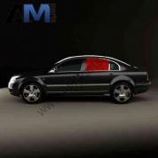 Стекло задней двери левое Superb I 3U5845205B