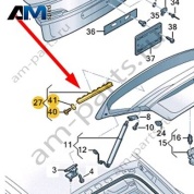 Уплотнитель Audi Q8 e-tron 2024-2024/Audi e-tron 2019-2023 4K4827703