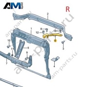 Распорка справа VAG 3GJ805932 на Volkswagen 2025-2026