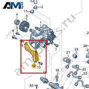 Держатель топливопровода VAG 04L130169