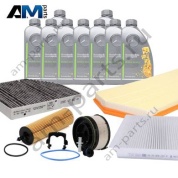 Оригинальный набор ТО-2 для Mercedes GLS 350d/400d с маслом 5W30 МB 229.52