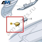 Датчик освещенности Volkswagen T-Roc 2018-2024 2GA907638B