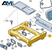 Каркас сиденья Volkswagen id-Buzz 2023-2024 1T3881678