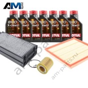 Комплект ТО-1/3 БМВ Х6 35iX с маслом Motul N55