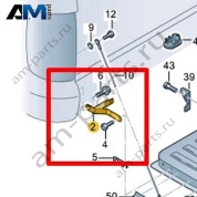 Петля Volkswagen AMAROK 2013-2016 2H5829642D