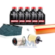 Набор ТО-2/4 для Фольксваген Гольф 6 1.9 TDI 105 л.с. с маслом Motul 5W30