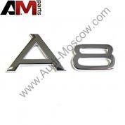 Надпись А8 сзади Ауди А8 D5 4D0853741D2ZZ