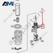 Амортизатор передний левый AMG A1563232300 на Mercedes GLA X156