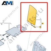 Нагревательный элемент спинки сиденья Volkswagen id4/id5 2021-2024 11A963557