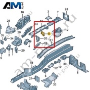 Перегородка Volkswagen id-Buzz 2023-2024 1N3801732