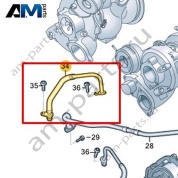 Шланг системы охлаждения VAG 06M145948G