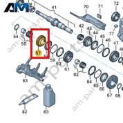 Свободно вращающаяся шестерня VAG 0C9311159P