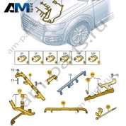 Жгут проводов для электромотора VAG 057971595AD