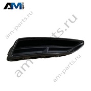 Окантовка левой выхлопной трубы (черная-блестящая) Ауди Q3 (F3) 2019-2026 83A807763T94