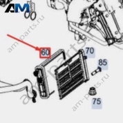 Теплообменник Mercedes GLS AMG 63 (M177) A1678305402