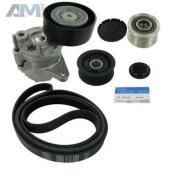 Комплект замены ремня генератора SKF (VKMAF38021) на Audi Q7 (4L) рестайлинг 3.0TDI