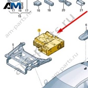 Центральный блок управления Audi A6 (C8) 2019-2024 4K0035064