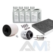 Оригинальный набор для ТО-4 Fabia 1.4 TSI с маслом 5W40