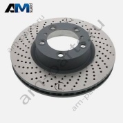 Передний левый тормозной диск 330х28 Porsche Boxster 2012-2016 III (981) 99735140101