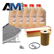 Комплект неоригинальных фильтров и моторное масло LL3 5W30 504/507 для ТО-1/3 Volkswagen Caddy 2.0 TDI 110/140/170 л.с.