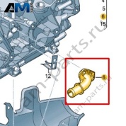 Ремонтный комплект для патрубка ОЖ VAG 0EJ998312