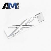 Надпись х1 задняя БМВ Х1 Е84 (хром) 51142990963