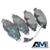 Передние тормозные колодки ZIMMERMANN 25683.200.2 на Volkswagen Tiguan II (2016-2020)