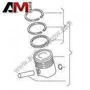 Поршень (цил. 1-4) Audi A8 (D3) 4.2 BVJ 079107065BB
