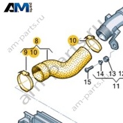 Напорный шланг Volkswagen AMAROK 2017-2022 2H6145980A