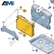 Зарядное устройство для высоковольтной батареи Volkswagen id-Buzz 2023-2024 1N3915684AA