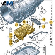 Набор мелких деталей VAG 0D5398047B
