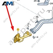 Спальная полка Audi Q7 (4M) 2016-2024 4M0820339G