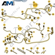 Жгут проводов двери Volkswagen T-Roc Cabrio 2020-2024 2GR971120A