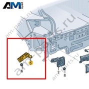 Направляющий профиль Volkswagen T-Roc 2018-2024 2GA807376