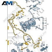 Вакуумный шланг VAG 06M131055CC