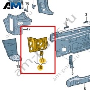 Опора Volkswagen T-Roc 2018-2024 2GA804744