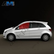 Стекло двери переднее левое A1697250100 Мерседес B-class W245