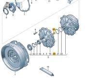 Клапан уплотнение внутреннее 0CK141401A Audi A6 (C8) 2018-2025 0CJ/0CK (7-АКП DSG)