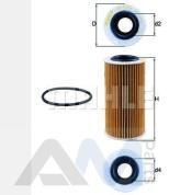 Масляный фильтр KNECHT OX1076D на Audi Q8 (2018-2023) 3.0TDI (45 TDI)