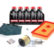 Набор ТО-2/4 для Фольксваген Гольф 6 1.6 FSI 115 л.с. с маслом Motul 5W30