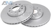 Передние тормозные диски ABS 17521 на Volkswagen Golf Plus (2005-2014)