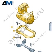 Компрессор климатической установки (кондиционера) Volkswagen id3 2020-2024 1EA820807C