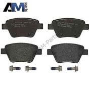 Задние тормозные колодки BREMBO P85114 на Audi A1 (8X) 2011-2018