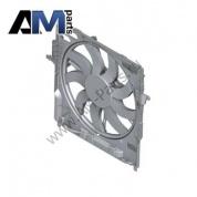 Кожух вентилятора с вентилятором 17427647652 на BMW (F10) 530d-530dX