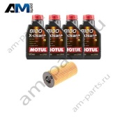 Комплект для промежуточного ТО БМВ 4 серии 418i с маслом Motul B38