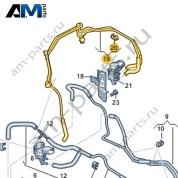 Вакуумный трубопровод VAG 057131377AB