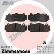 Передние тормозные колодки (25380.190.1) ZIMMERMANN для BMW 5 серии (F10) M550dX