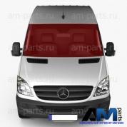 Стекло лобовое (зеленое) Мерседес Спринтер W906 A9066700901