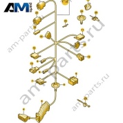 Жгут проводов двери Volkswagen AMAROK 2017-2022 2H4971121AH